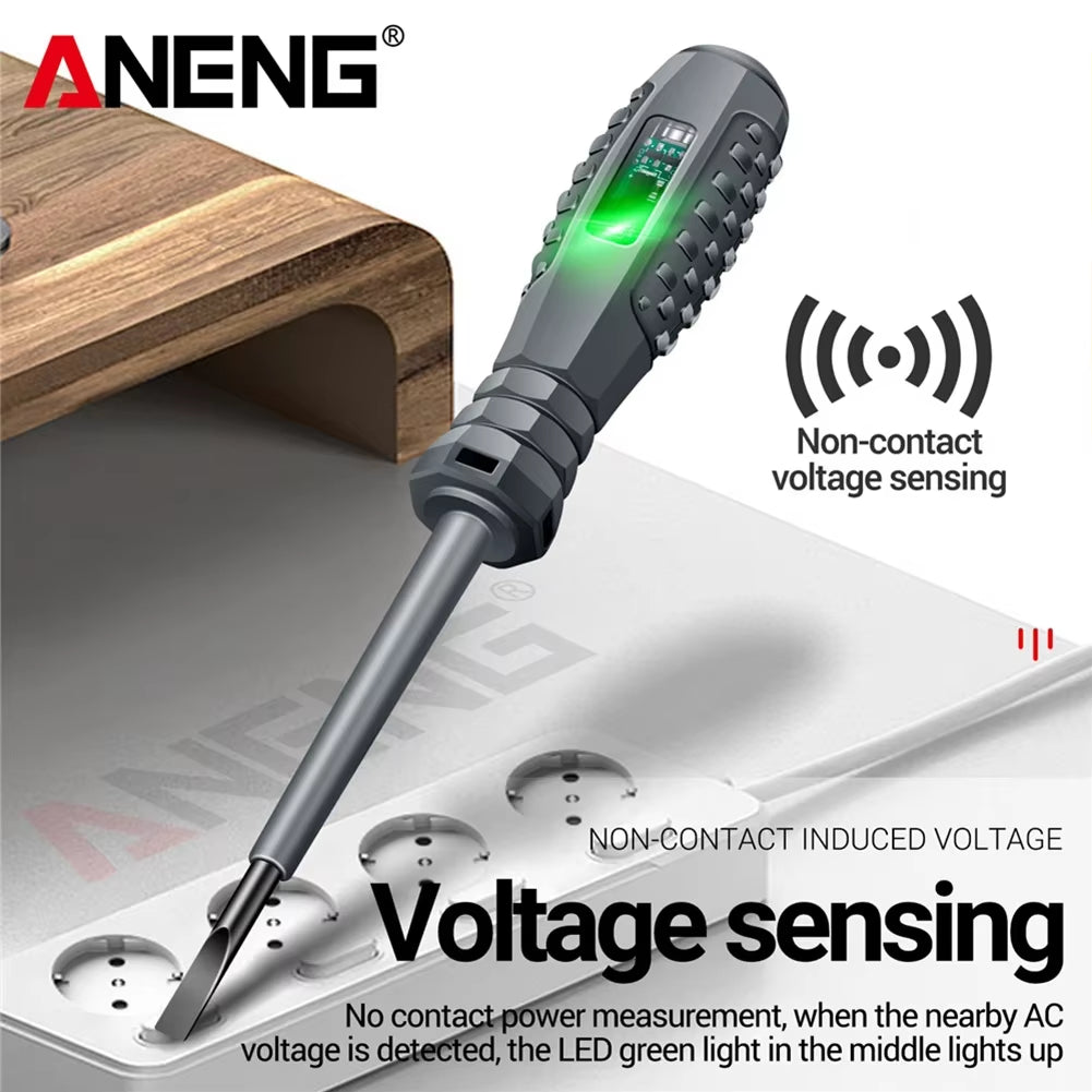 ANENG B05 Word/Cross Screwdrivers Indicator Meter Electric Pen Insulated Electrician Highlight Pocket Tester Pen Tools 2-20Pcs