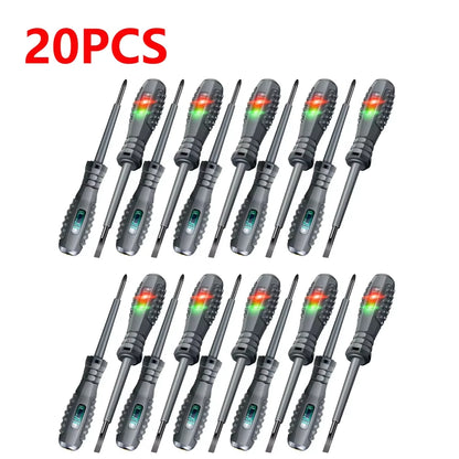 ANENG B05 Word/Cross Screwdrivers Indicator Meter Electric Pen Insulated Electrician Highlight Pocket Tester Pen Tools 2-20Pcs